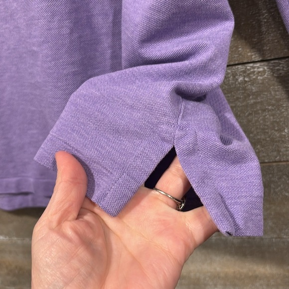 POLO Ralph Lauren long sleeved custom slim fit stretch mesh XL shirt - Picture 4 of 8